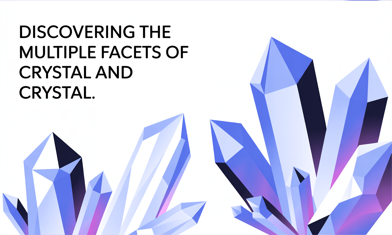 explorez les diverses facettes du cristal et découvrez ses propriétés uniques, son histoire fascinante et ses utilisations variées dans notre guide complet.