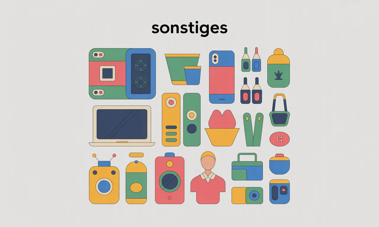 découvrez tout ce qu'il faut savoir sur la marque sonstiges et ses produits : histoire, qualité, gammes et conseils d'achat pour faire le meilleur choix.