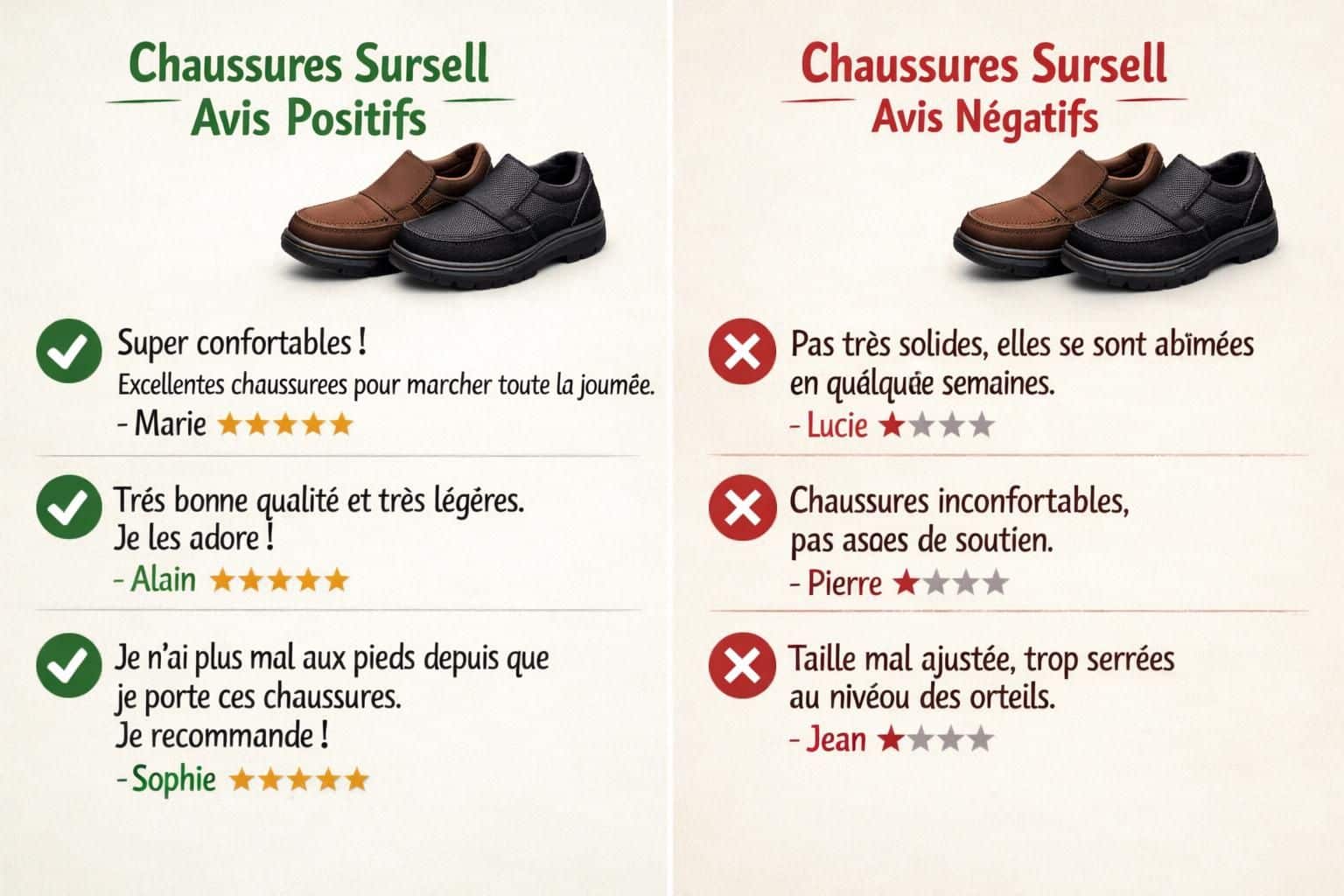 découvrez notre avis complet sur les chaussures sursell : qualité, confort, prix et conseils essentiels pour bien choisir avant d'acheter.