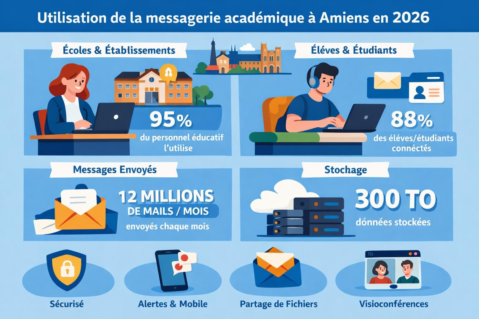 découvrez comment optimiser l'utilisation de la messagerie académique à amiens en 2026 grâce à nos conseils pratiques et astuces pour une communication efficace et rapide.
