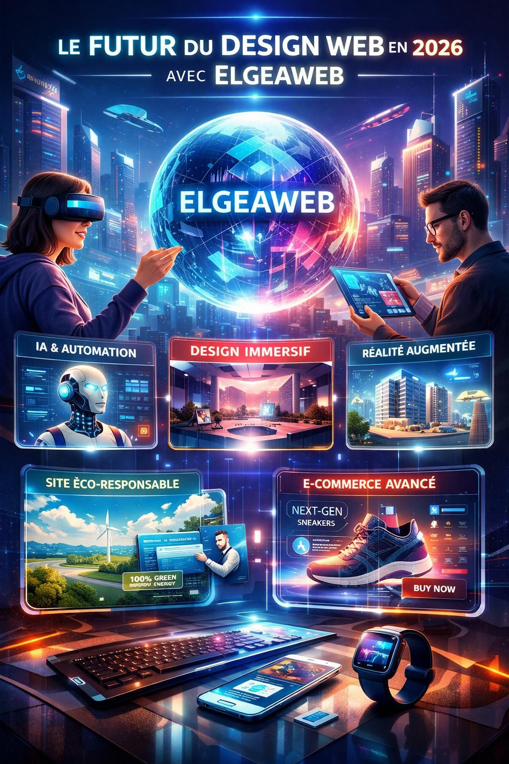 découvrez comment elgeaweb transforme la création de sites web en 2026 grâce à des innovations révolutionnaires et des solutions sur mesure pour booster votre présence en ligne.