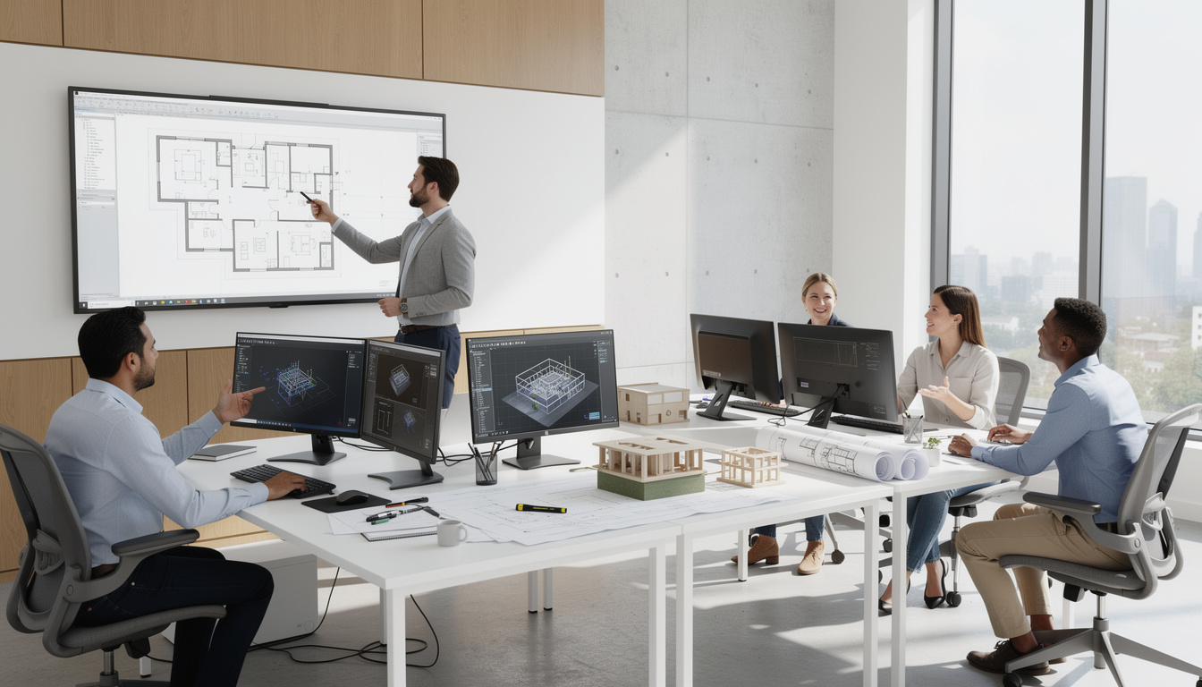 explorez les bénéfices d'autocad, revit et bim pour améliorer la conception architecturale, optimiser la collaboration et gagner en précision dans vos projets.