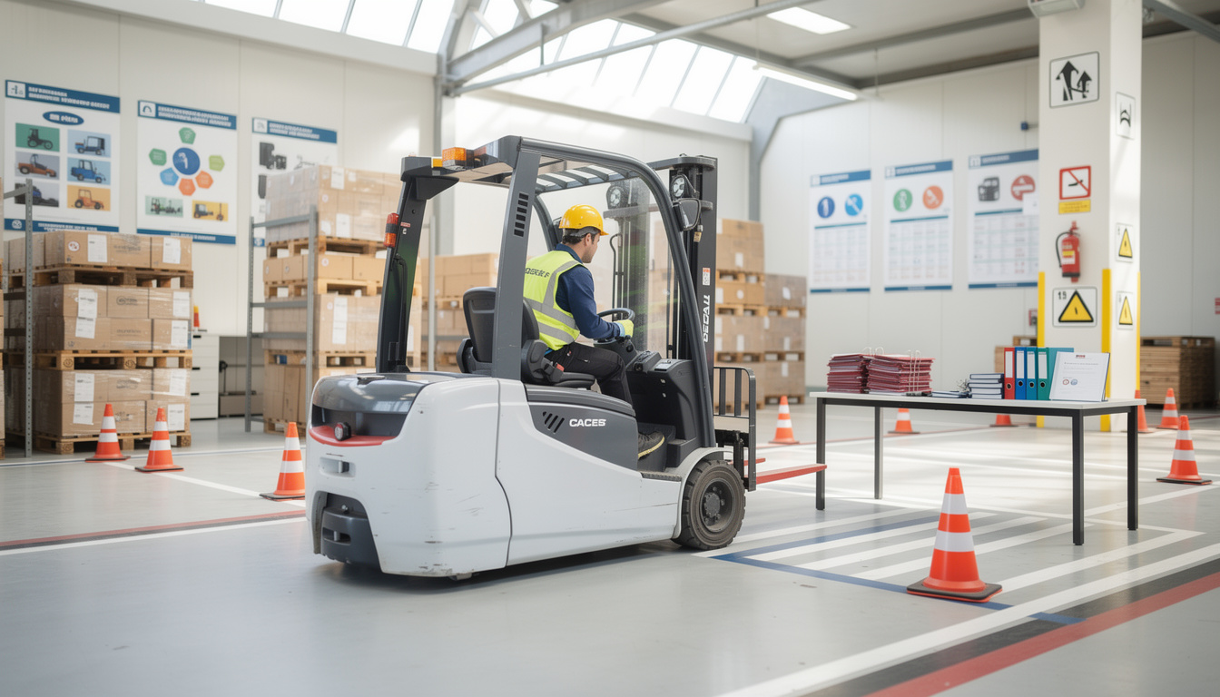 Tout savoir sur le caces b1 : guide complet pour obtenir votre certification découvrez tout ce qu'il faut savoir sur le caces b1 avec notre guide complet pour réussir votre certification et manipuler les engins en toute sécurité.