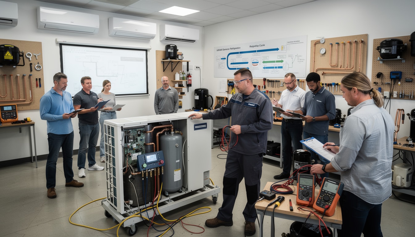 Formation installateur climatisation : comment devenir un expert certifié découvrez comment devenir un expert certifié en installation de climatisation grâce à notre formation complète alliant théorie et pratique.