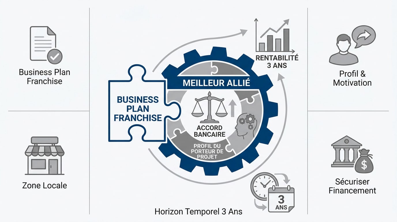 Rédaction d'un business plan franchise solide